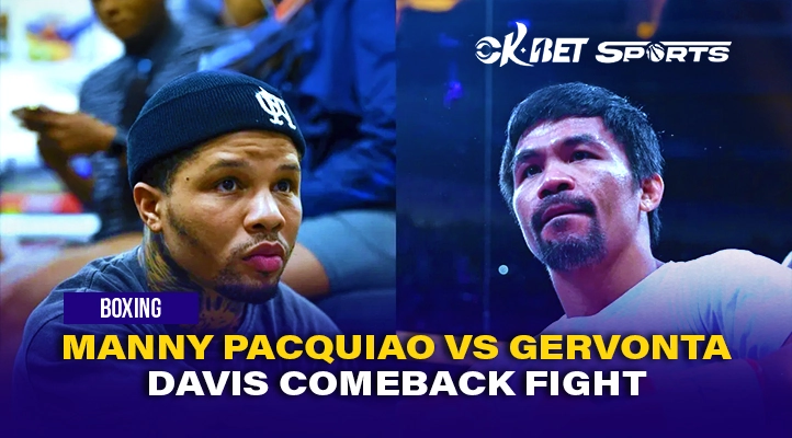 manny pacquiao calls out gervonta davis in a comeback fight