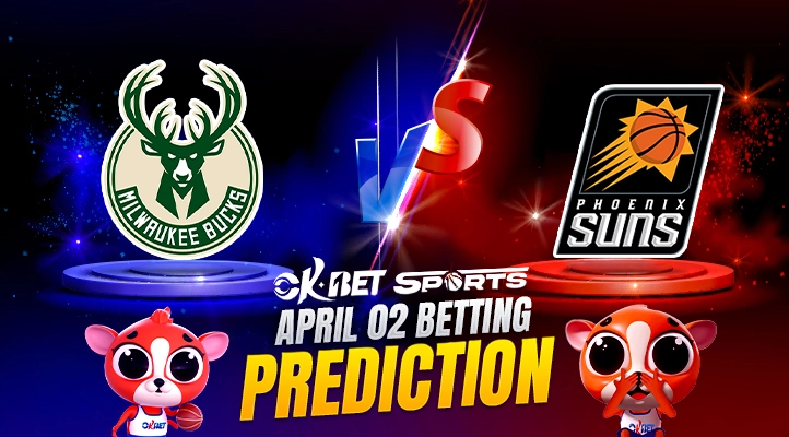 logo of two nba milwaukee bucks vs phoenix suns